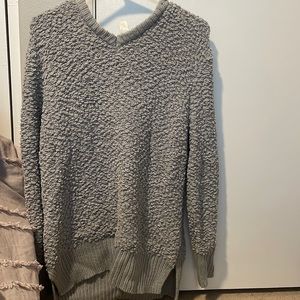 blue/gray soft sweater